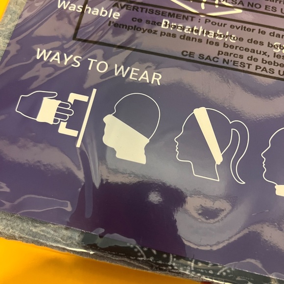 3 Pack Versatile Gaiters Face Scarf w/ Built In Filter Pockets Wind Protection - Picture 8 of 9